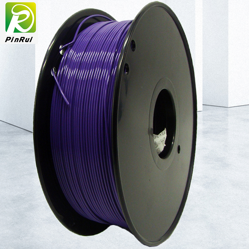 Pinrui Hoge kwaliteit 1kg 3D PLA-printer filament donkere paarse kleur