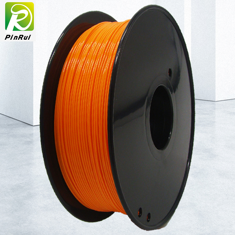 Pinrui Hoge kwaliteit 1kg 3D PLA-printer filament oranje kleur
