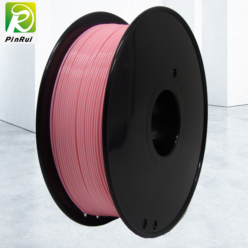 Pinrui Hoge kwaliteit 1kg 3D PLA-printer filament roze 9284C kleur