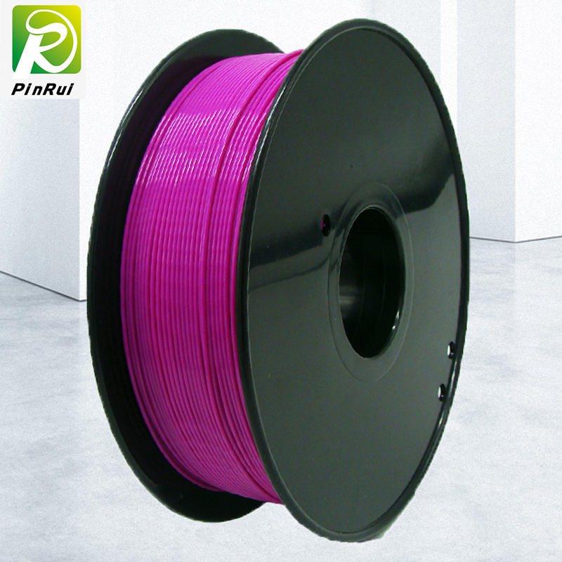 Pinrui Hoge kwaliteit 1kg 3D PLA-printer filament paarse kleur