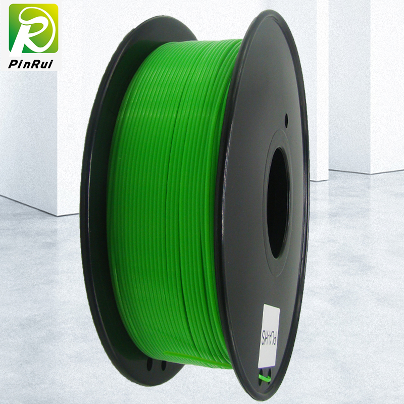 Pinrui hoge kwaliteit 1kg 3D PLA-printer filament transparant groene kleur