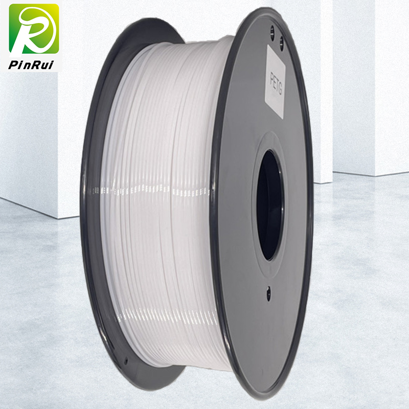 Pinrui 3D -printer 1.75mmpetg Filament witte kleur voor 3D -printer