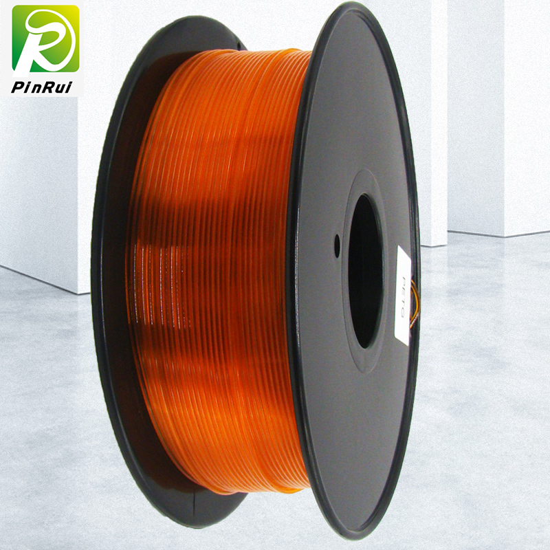 Pinrui 3D -printer 1.75mmpetg Filament oranje kleur voor 3D -printer